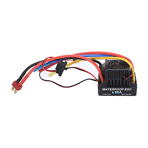 FUZHUI 80A ESC mit Wärmeableitung aus Aluminiumlegierung für 1/8 RC Car von FUZHUI