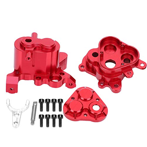 FUZHUI Aluminium Alloy Shell for - 4/6 1/10 RC Car – Enhanced Stability, Durability and Heat Dissipation (Red) von FUZHUI