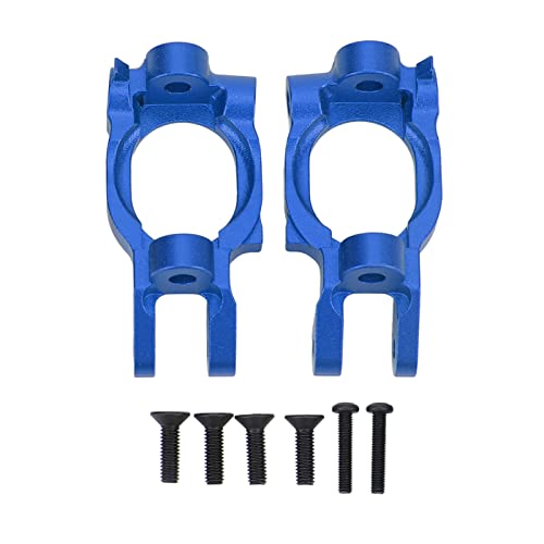 FUZHUI Aluminium-Rollenblock-C-Naben-Set für LOSI 1/10 Hammer Rey & Rock Rey – hochfestes Upgrade für verbesserte RC-Fahrzeugleistung (Dark Blue) von FUZHUI