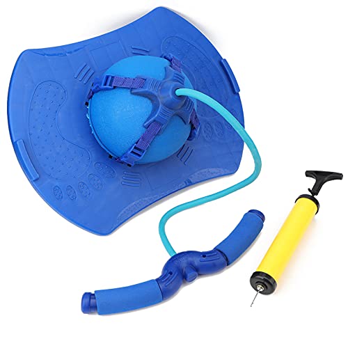 FUZHUI Ausrüstung für Mini-Sprungübungen mit Platz für Fußpedal, inklusive Zugseilgriff, ideales Kinderspielzeug für Outdoor-Spaß und körperliche Aktivität, (Blue) von FUZHUI