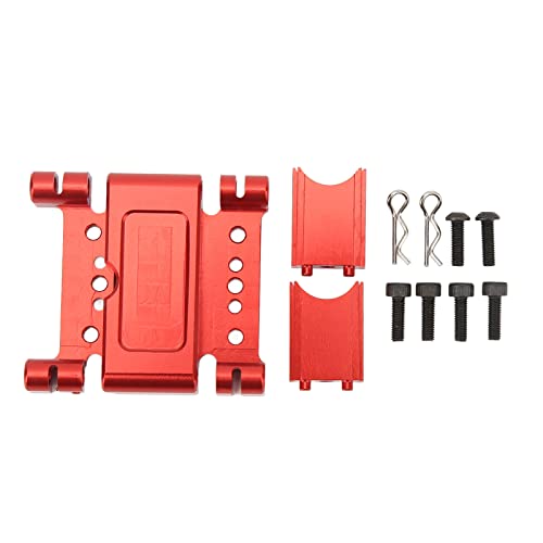 FUZHUI CNC-gefräste RC-Mitteldifferenz-Befestigungsplatte aus Aluminiumlegierung für ARRMA 1/7 1/8 – Installation (Red) von FUZHUI