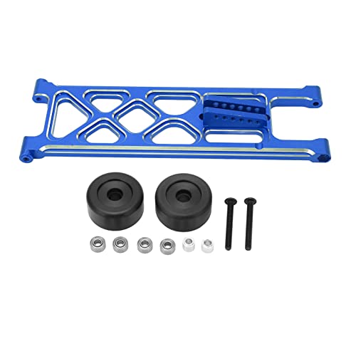 FUZHUI Wheelie-Bar-Traversen-Set aus Aluminiumlegierung für LOSI 1/10 22S 2WD Drag Car – und zum Einbau (Blue) von FUZHUI