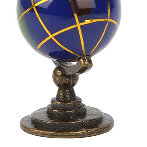 Miniature Globe Model Toy - Elegant Alloy Glass Decoration for Mini Role - Play von FUZHUI