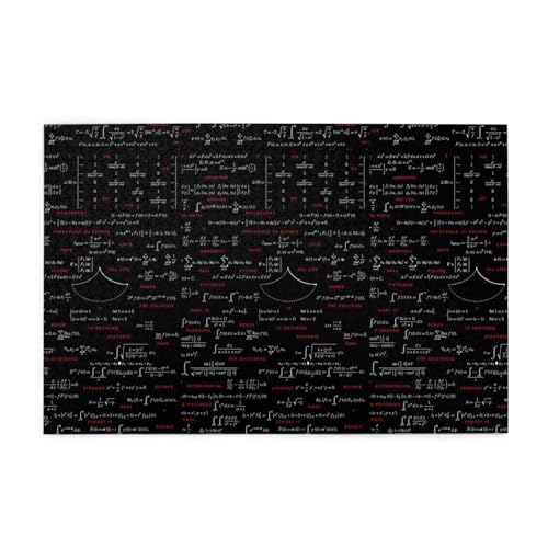 Puzzles, Puzzles für Erwachsene, anspruchsvolles Puzzle, 1000 Teile, Bilderpuzzle aus Holz, Mathe-Gleichung, mathematische Formeln von FUkker