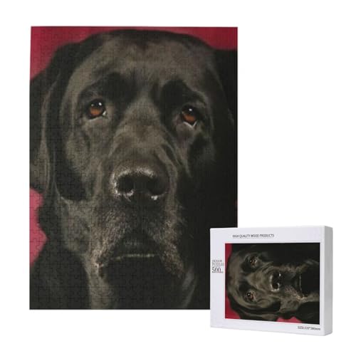 Puzzles Für Erwachsene, 500 Teile, Puzzle Für Erwachsene, Puzzle 500 Teile Für Erwachsene, Herausfordernde Puzzlespiele, Labrador,15x20,4 Zoll von FUkker