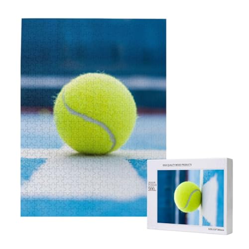 Puzzles Für Erwachsene, 500 Teile, Puzzle Für Erwachsene, Puzzle 500 Teile Für Erwachsene, Herausfordernde Puzzlespiele, Tennisball-Malerei,15x20,4 Zoll von FUkker