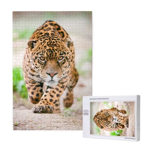 Puzzles Für Erwachsene 1000 Teile Puzzles Für Erwachsene, Puzzle 1000 Teile Für Erwachsene Anspruchsvolle Puzzlespiele Leopardenmuster,19,7 x 29,5 Zoll von FUkker