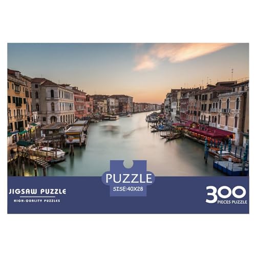 Puzzles für Erwachsene, 300 Teile, italienische Schönheitspuzzles für Erwachsene, Holzbrettpuzzles, lustiges Geschenk, 300 Teile (40 x 28 cm) von FUmoney