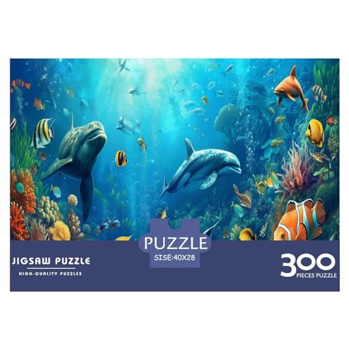 Sea_tropic Puzzle für Erwachsene 300, klassisches Puzzle, entspannendes Holzpuzzlespiel, Denksportaufgabe, 300 Teile (40 x 28 cm) von FUmoney