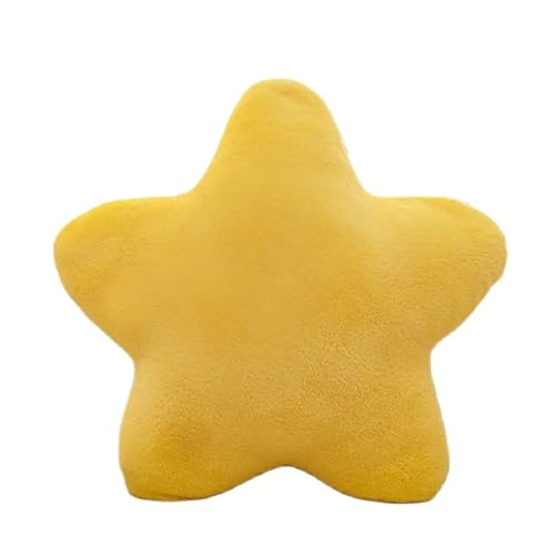 FVCTGHZ 30CM Nette Butter Käse Werfen Kissen Plüsch Spielzeug Schlafsaal Schlaf Sofa Stuhl Kissen Fünfeck Stern Form Kind Geburtstagsgeschenk(Yellow) von FVCTGHZ