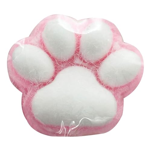 FVPKYUR 10x10cm Cat Paw - Handgemachte Squishy Big Cat Paw, Cat Paw Spielzeug, Pfoten Quetsch Spielzeug, Katzenpfoten Spielzeug, Katzenpfoten Squishy, Anti Stress Katzenpfoten Für Kinder Erwachsene von FVPKYUR