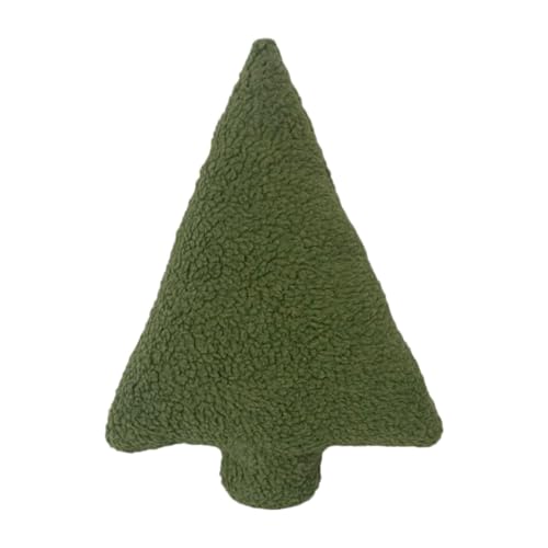 FVPKYUR 21x30cm Weihnachtsbaum Form Kissen - Weihnachtsbaum Kissen Dekoration, Weihnachts Winter Kissen, Weihnachts Kissen Niedliche Dekokissen, Weihnachten Kissen Baum Für Schlafzimmer, Wohnzimmer von FVPKYUR