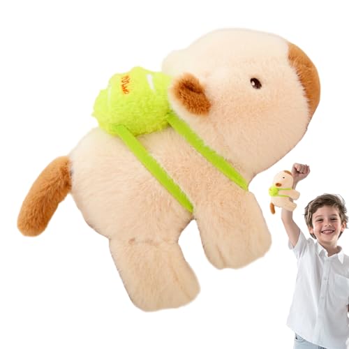FVPKYUR Capybara Plüsch-Armband Spielzeug | Capybara Plüschtier-Schnapparmband - Tierisches Armband Aus Plüsch Für Jugendliche, Erwachsene Und Kinder FVPKYUR Capybara Plüsch-Armband Spielzeug | Capybara Plüschtier-Schnapparmband - Tierisches Armband Aus Plüsch Für Jugendliche, Erwachsene Und Kinder von FVPKYUR