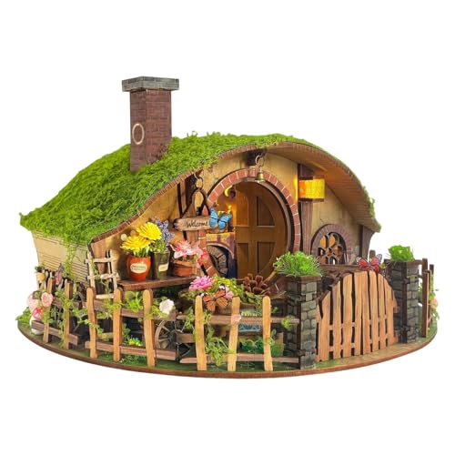 FVPKYUR Miniatur Bausatz | 3D Puppenhaus Bauset Mit LED Beleuchtung | Kreatives Puzzle Für Erwachsene Jugendliche Kinder Urlaub Geburtstag Weihnachten | Schlafzimmer Wohnzimmer Büro Küche Wohnung FVPKYUR Miniatur Bausatz | 3D Puppenhaus Bauset Mit LED Beleuchtung | Kreatives Puzzle Für Erwachsene Jugendliche Kinder Urlaub Geburtstag Weihnachten | Schlafzimmer Wohnzimmer Büro Küche Wohnung von FVPKYUR