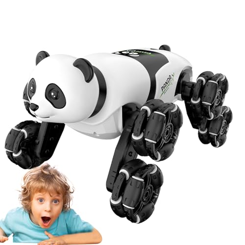 FVPKYUR RC Stunt Auto Spielzeug - Fernbedienungs-Spielzeugauto Mit Spritzwasser-Funktion,Interaktives Pandabären-Design Rennauto Roboter Fahrzeug Für Kinder Jugendliche Erwachsene FVPKYUR RC Stunt Auto Spielzeug - Fernbedienungs-Spielzeugauto Mit Spritzwasser-Funktion,Interaktives Pandabären-Design Rennauto Roboter Fahrzeug Für Kinder Jugendliche Erwachsene von FVPKYUR