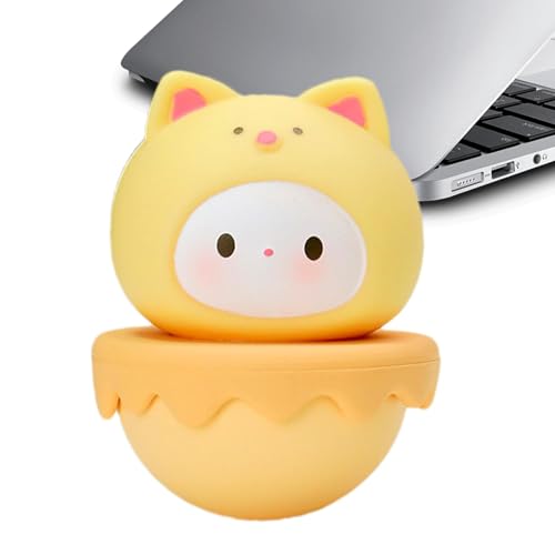 FVPKYUR Schütteln Sie das Kopfspielzeug für Auto, Auto -Armaturenbrettspielspielzeug - Cartoon Auto Dashboard Animal Doll Decor - Harzautomotive -Innenzubehör für Schreibtisch, Bücherregal, von FVPKYUR