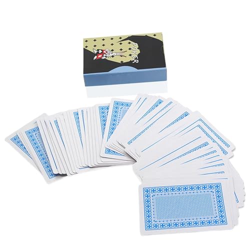 FVPKYUR Trick-Spielkarten, Papierpoker für Trick - Trickkarten Spielen Anfängerdeck,Family Game Night Poker Stage Performance Requisiten Sammelbare Unterhaltungskarten für das Spielzimmer von FVPKYUR