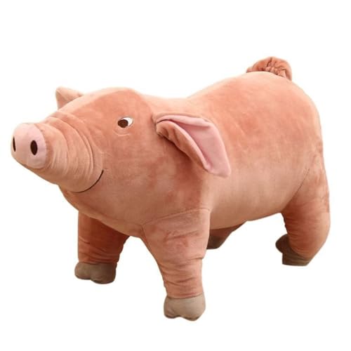 FWANGEN Schwein Plüschtier 25cm, Schwein Kuscheltier, Süßes Schwein Plüsch Plüschtier, Stofftier Schwein Kissen, Plüschfigur für Kinder Freundin Festival Weihnachten Urlaub Geschenke von FWANGEN