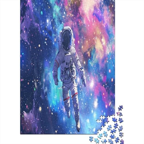 Astronaut Puzzle 1000 Teile Für Erwachsene Und Kinder Ab 14 Jahrenfür Stressabbauer Puzzlespiel Erwachsenen Puzzlespiel Puzzel 1000pcs (75x50cm) von FXJALUIED