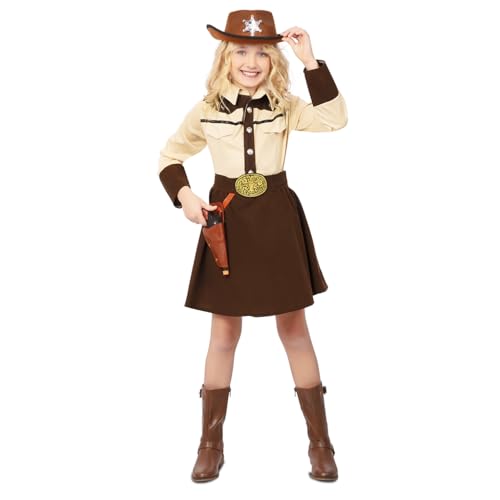 FYASA Cowgirl-Kostüm für Mädchen (10 bis 12 Jahre) von FYASA