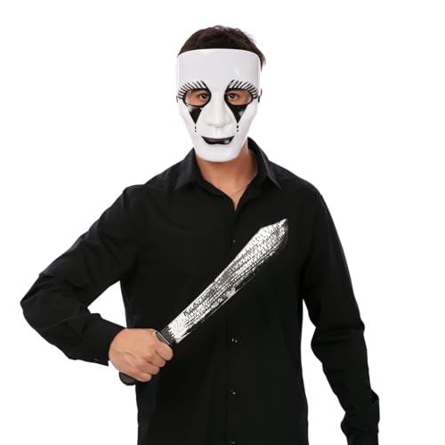 FYASA - Maske mit Machete für Kostüm von FYASA