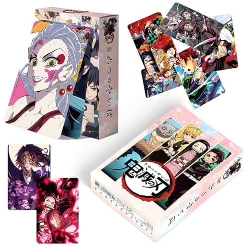 FYDZBSL Anime Karten, 110 Stück Anime Spielkarten,Anime Sammelkarten für Kinder, Junge Anime Kartenspiel, Für Fans, Kinder, Teenager Und Erwachsene von FYDZBSL