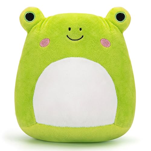 FYDZBSL Frosch Plüschtier, Kawaii Plüschtier, Kinderpuppe Kuscheltier, Niedlicher Puppe, stofftier Plüschtier, für Jungen und Mädchen auf dem Sprung von FYDZBSL