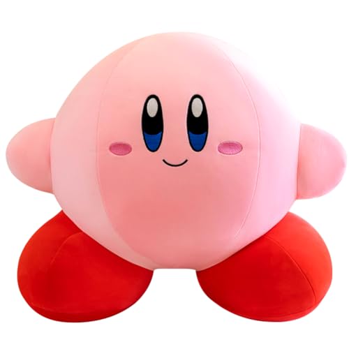 FYDZBSL Kirrbby Plüsch Kuschel Stofftier Plüschtiere Cartoon Anime Plüschtier Kawaii Plüsh Stofftier Plush Soft Toy für Kinder Geburtstag Weihnachten Geschenk Spielzeug 30CM von FYDZBSL