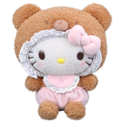 FYDZBSL Kitty Cartoon Plüschtier, Süße Plüschpuppen Plush Kuscheltier Flauschiges Kinderspielzeug Geschenk für Jungen und MädchenGeburtstage Weihnachts Neujahrsgeschenke von FYDZBSL