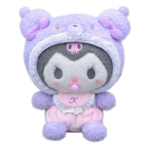 FYDZBSL Kuromi Kuscheltier Plüschtier, Plüschtier für Kinder Plüschpuppen Cartoon Charaktere Kuscheltier Stofftier Stofftier Plüschtier Süße Plüschpuppe für Kinder Geburtstage Geschenk von FYDZBSL