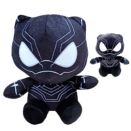 FYDZBSL Plüschtier Black Panther Kuscheltier Kinder Plüschtierpuppe Stofftier Kuscheltier Marvel Black Panther Plüschtiere Plüsch Spielzeug Plüschfigur für Party Geschenk von FYDZBSL