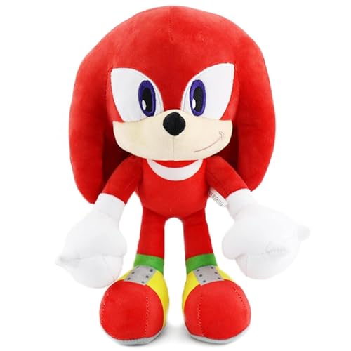 FYFLYMT 30cm S-onic Plüschtiere, Kleine Plüschpuppe,Anime Kuscheltier,S-onic Spielzeug PlüSchtier,EIN Rotes Plüschtier für Kinder von FYFLYMT