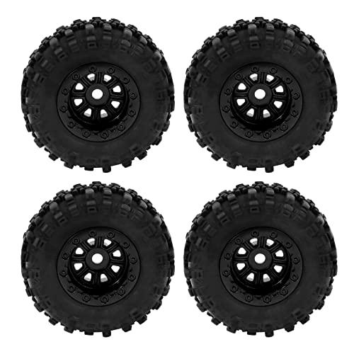 FYOBOT 4 StüCk 47X18Mm Felgen Reifen Reifen Satz für Axial SCX24 90081 AXI00001 1/24 RC Crawler Auto Upgrade Teile ZubehöR von FYOBOT