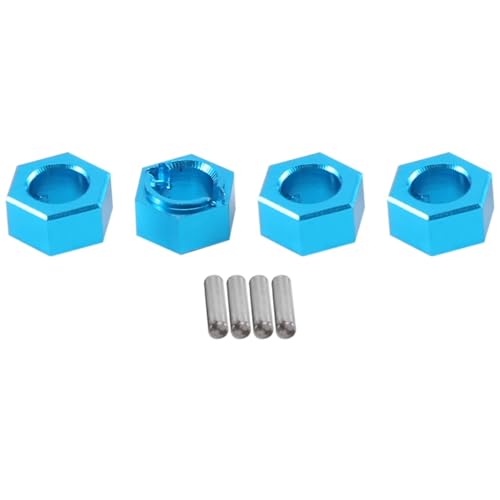 FYOBOT A949-11 Aluminium Sechskant Rad Hex Seat Mount Hub Pins 7Mm Upgrade Teile für 1/18 A949 A959 A969 A979 K929 RC Auto von FYOBOT