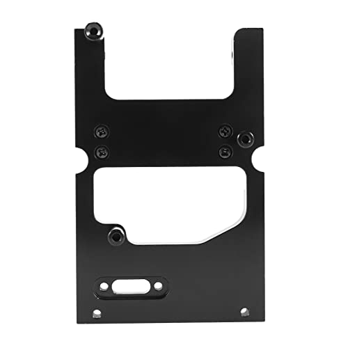 FYOBOT Rc Auto Metall Lenkung Servo Warenhaus Feste Halterung für B14 B24 C14 C24 Q65 Mn D90 D99S Mn45, Schwarz von FYOBOT