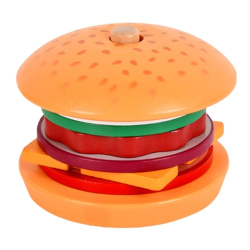 FYOBOT Simulation Aus, Hamburger zum Vortäuschen, Pädagogisches Essen, Hamburger Schneiden und Zusammensetzen von FYOBOT