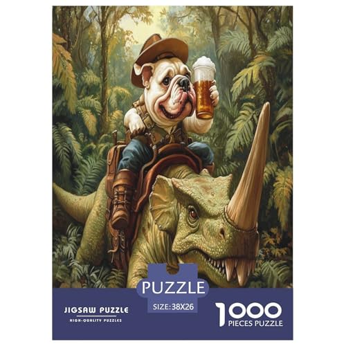 Bulldog Puzzles 1000 Teile Schwer Puzzle Spielzeug Lernspiel Impossible Herausforderungsspielzeug Für Erwachsene Kinder 38x26cm/1000pcs Bulldog Puzzles 1000 Teile Schwer Puzzle Spielzeug Lernspiel Impossible Herausforderungsspielzeug Für Erwachsene Kinder 38x26cm/1000pcs von FYQTCIAN