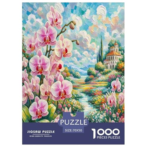 Orchidee Puzzle 1000-teilige Schwer Puzzle Spielzeug Lernspiel Impossible Herausforderungsspielzeug Für Erwachsene Kinder 70x50cm/1000pcs Orchidee Puzzle 1000-teilige Schwer Puzzle Spielzeug Lernspiel Impossible Herausforderungsspielzeug Für Erwachsene Kinder 70x50cm/1000pcs von FYQTCIAN