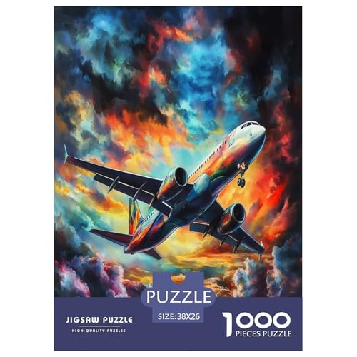 Passagierflugzeuge Puzzle 1000-teilige Schwer Puzzle Spielzeug Lernspiel Impossible Herausforderungsspielzeug Für Erwachsene Kinder 38x26cm/1000pcs Passagierflugzeuge Puzzle 1000-teilige Schwer Puzzle Spielzeug Lernspiel Impossible Herausforderungsspielzeug Für Erwachsene Kinder 38x26cm/1000pcs von FYQTCIAN