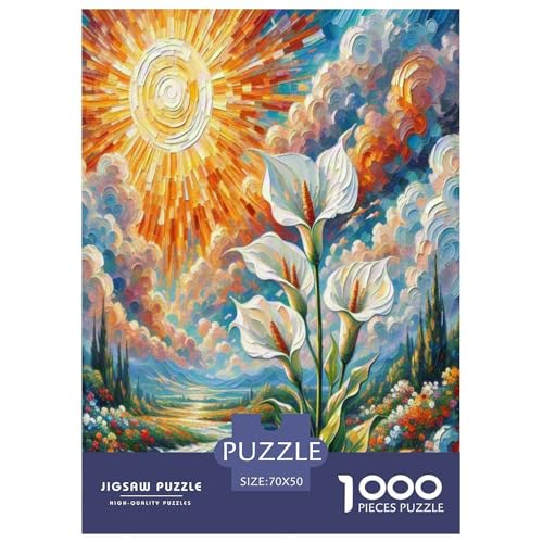 Peace Lilie Puzzles 1000 Teile Schwer Puzzle Spielzeug Pädagogisches Spiel Impossible Herausforderungsspielzeug Für Erwachsene Und Kinder Ab 12 Jahren 70x50cm/1000pcs Peace Lilie Puzzles 1000 Teile Schwer Puzzle Spielzeug Pädagogisches Spiel Impossible Herausforderungsspielzeug Für Erwachsene Und Kinder Ab 12 Jahren 70x50cm/1000pcs von FYQTCIAN