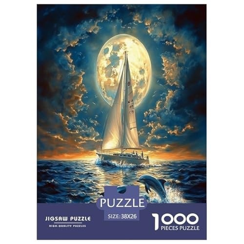 Segelboot Puzzles 1000 Teile Schwer Puzzle Spielzeug Pädagogisches Spiel Impossible Herausforderungsspielzeug Für Erwachsene Und Kinder in Bewährter 38x26cm/1000pcs Segelboot Puzzles 1000 Teile Schwer Puzzle Spielzeug Pädagogisches Spiel Impossible Herausforderungsspielzeug Für Erwachsene Und Kinder in Bewährter 38x26cm/1000pcs von FYQTCIAN