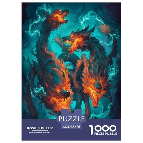 Wolf Puzzles 1000-teilige Schwer Puzzle Spielzeug Lernspiel Impossible Herausforderungsspielzeug Für Erwachsene Kinder 38x26cm/1000pcs Wolf Puzzles 1000-teilige Schwer Puzzle Spielzeug Lernspiel Impossible Herausforderungsspielzeug Für Erwachsene Kinder 38x26cm/1000pcs von FYQTCIAN