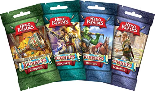 Hero Realms Reise-Set mit Eroberung, Entdeckung, Jäger und Reisende. von FYSSHUO