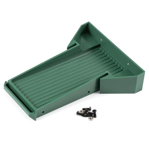 FYUtWh 1/10 Crawler Chassis Bed RC ABS geformtes Bett, kompatibel mit verschiedenen Karosserien im Power Wagon-Stil(Bed Green) von FYUtWh