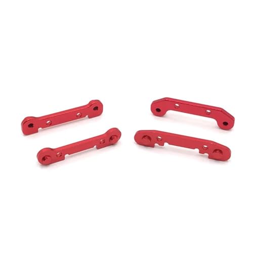 FYUtWh 4 Stück metallverstärkte Schwinge Kompatibel mit 1/12 124018 124019 und 1/14 144001 144010 RC-Autozubehör. Kompatibilität(RED) von FYUtWh