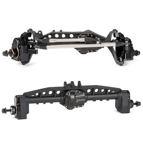 FYUtWh AR45 Portalachse und Schlagring-Differentialabdeckung Kompatibel mit III 1/10 RC Crawler Rig Chassis-Kompatibilität(2 Piece Set A) von FYUtWh