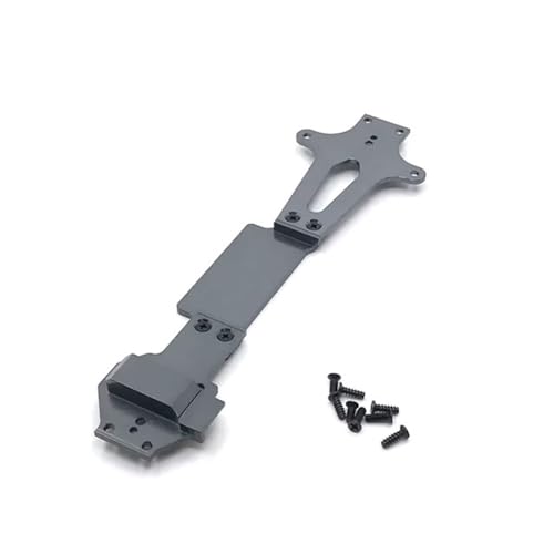 FYUtWh Kompatible Metall-Upgrade-Umrüstung der zweiten Bodenplatte Kompatibel mit 1/14 RC-Autoteile 144010 144001 144002(Light Grey) von FYUtWh