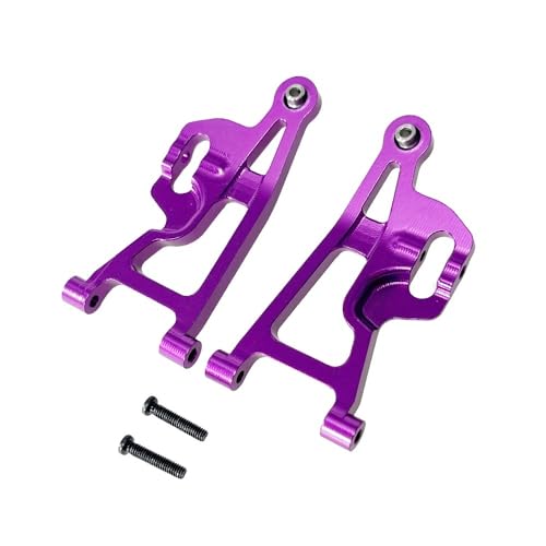 FYUtWh Kompatible Metallteile Kompatibel mit Upgrade des vorderen Unterarms 1/14 14209 14210 RC-Car(Purple) von FYUtWh