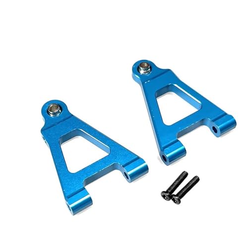 FYUtWh Kompatibles Zubehör Kompatibel mit modifizierte Metall-Front-Lower-Swing-Arm-Teile 1/14 14301 14302 ferngesteuertes Auto(Blue) von FYUtWh