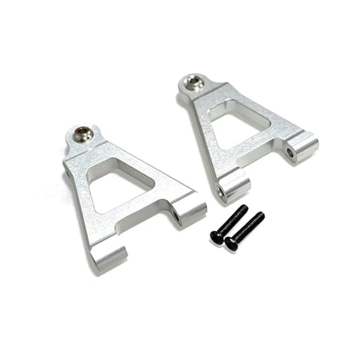 FYUtWh Kompatibles Zubehör Kompatibel mit modifizierte Metall-Front-Lower-Swing-Arm-Teile 1/14 14301 14302 ferngesteuertes Auto(Silver) von FYUtWh